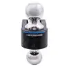 Aluminum Adjustable Ball Mount – Dual Ball, 6" Drop/Rise, Black - Image 8